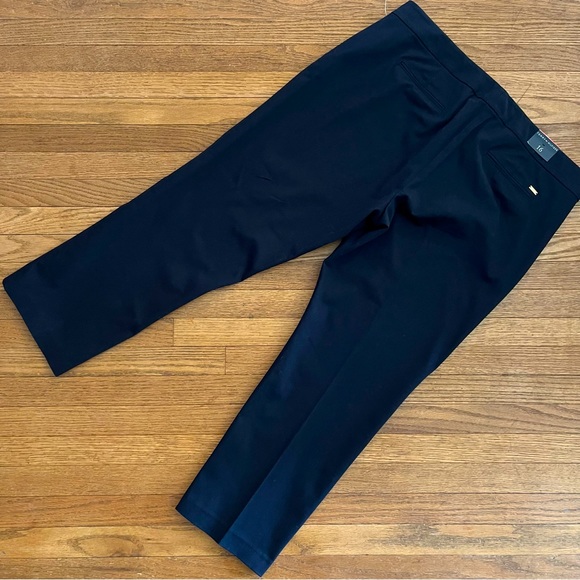 Tommy Hilfiger Woman’s Masters Navy Ankle Ala Cheville Pants Size 16 - Picture 6 of 8